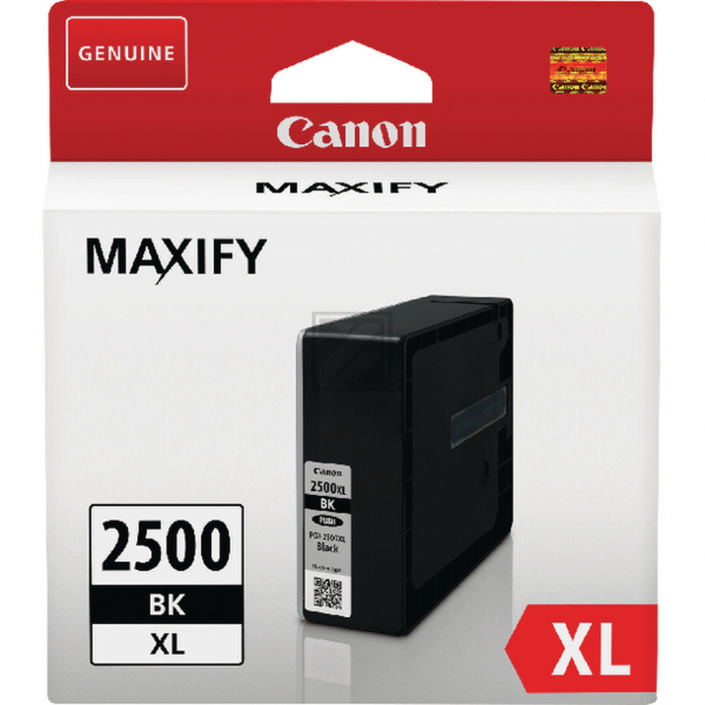 ORIGINAL Canon Tintenpatrone Schwarz PGI-2500bk XL 9254B001 ~2500 Seiten 70,9ml