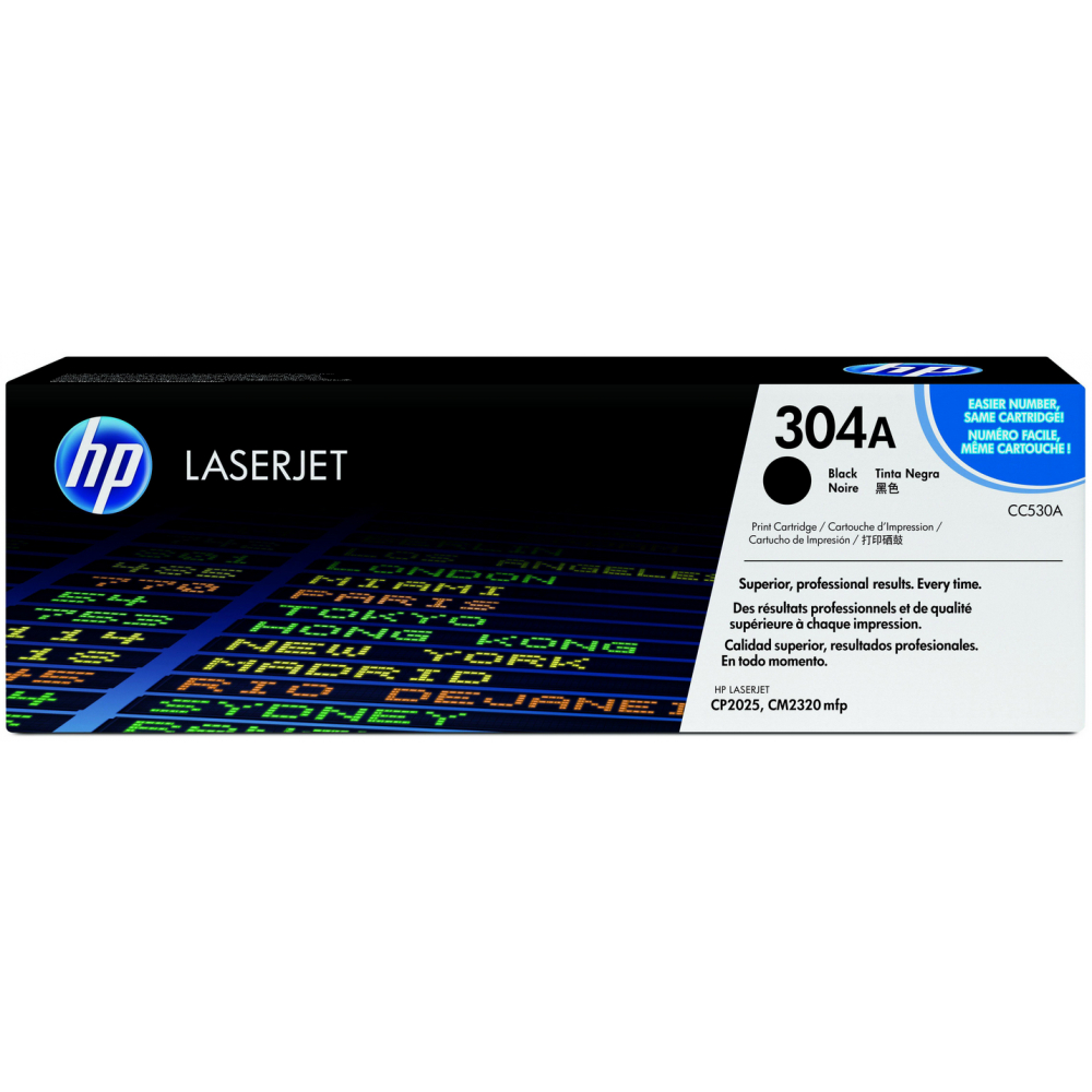 ORIGINAL HP Toner Schwarz CC530A 304A ~3500 Seiten