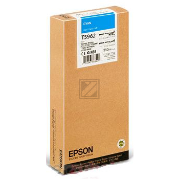 ORIGINAL Epson Tintenpatrone Cyan C13T596200 T5962 350ml UltraChrome HDR Cartridge