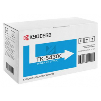 ORIGINAL Kyocera Toner Cyan TK-5430C 1T0C0ACNL1 ~1250 Seiten