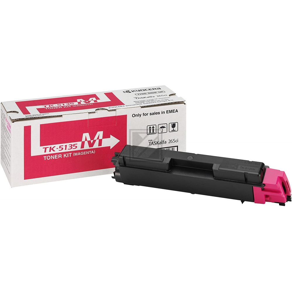 ORIGINAL Kyocera Toner Magenta TK-5135M 1T02PABNL0 ~5000 Seiten