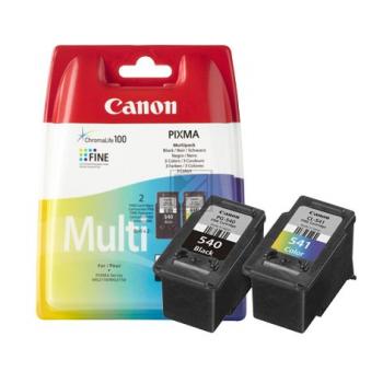 ORIGINAL Canon Multipack Schwarz / mehrere Farben PG-540 + CL-541 5225B006 PG-540 + CL-541