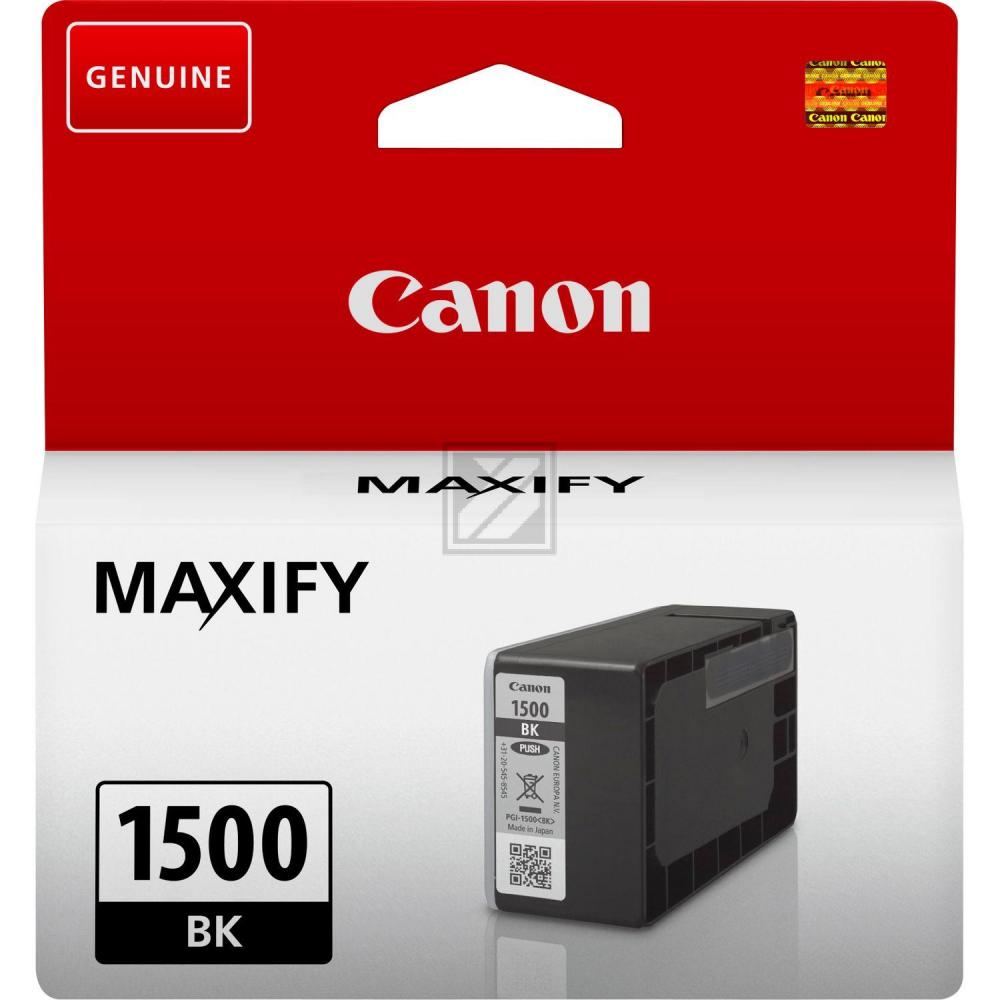 ORIGINAL Canon Tintenpatrone Schwarz PGI-1500bk 9218B001 ~400 Seiten 12,4ml