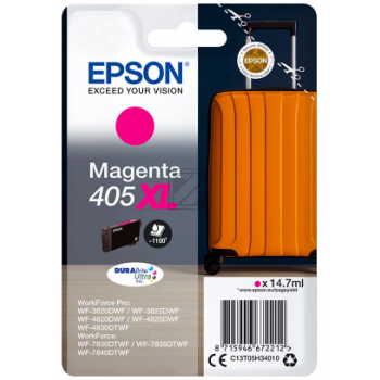 ORIGINAL Epson Tintenpatrone Magenta C13T05H34010 405 XL ~1100 Seiten 14,7ml DURABrite Ultra Ink