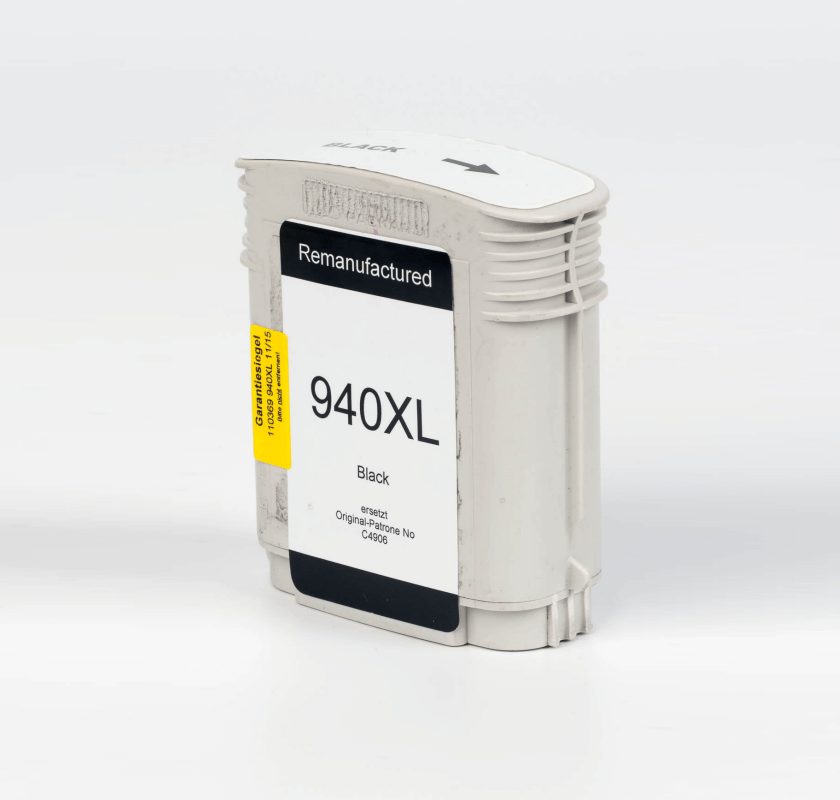 Recycelte Tintenkartuschen HP C4906AE, No.940XL BLACK 69ml