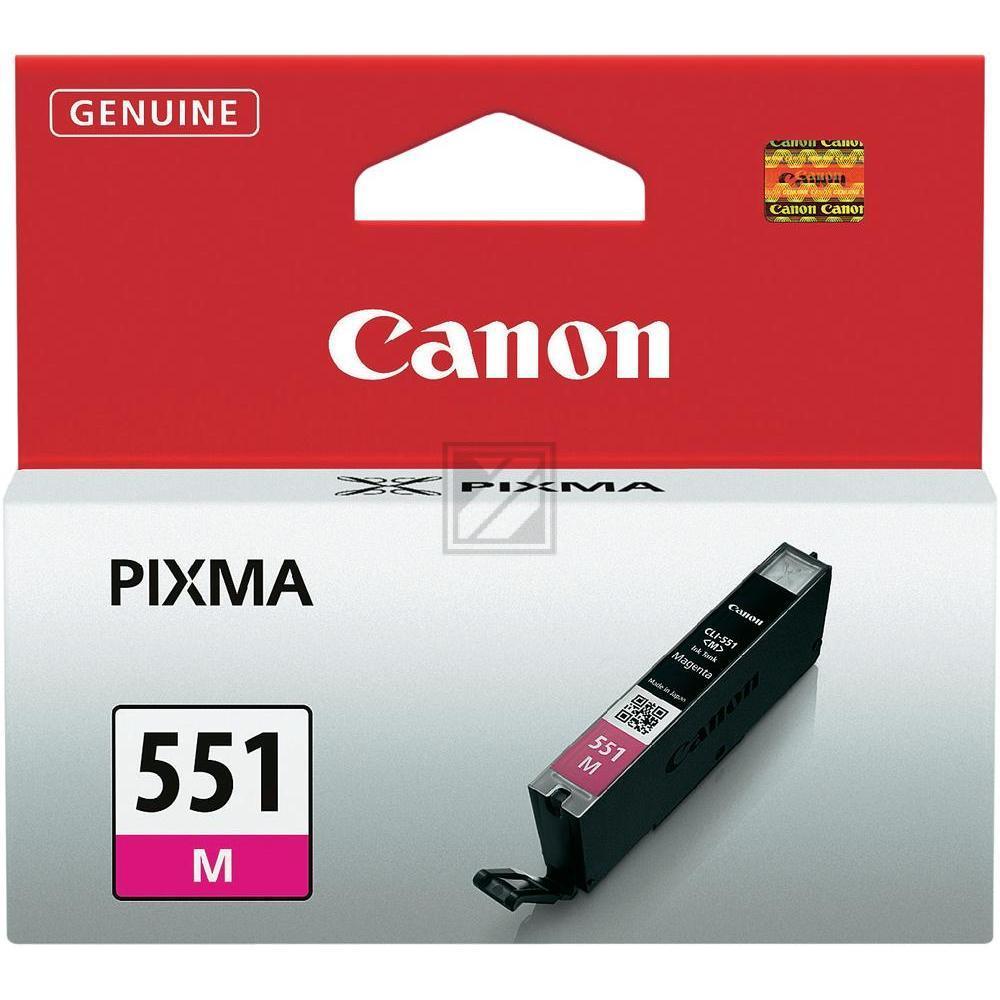 ORIGINAL Canon Tintenpatrone Magenta CLI-551M 6510B001 7ml