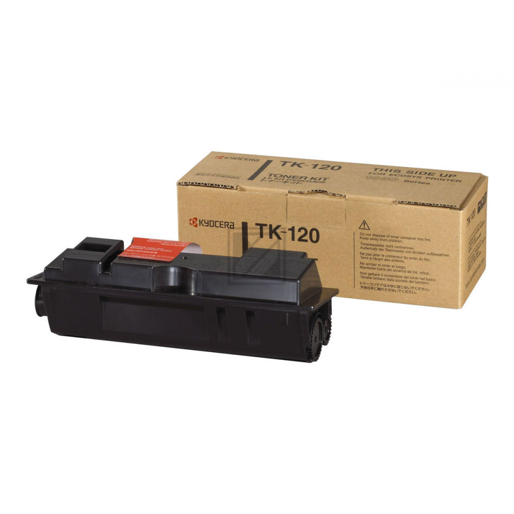 ORIGINAL Kyocera Toner Schwarz TK-120 1T02G60DE0 ~7200 Seiten