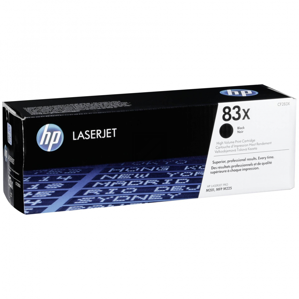 ORIGINAL HP Toner Schwarz CF283X 83X ~2200 Seiten