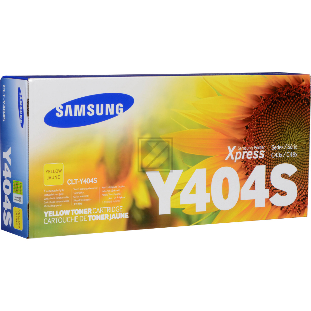 ORIGINAL Samsung Toner Gelb CLT-Y404S SU444A ~1000 Seiten