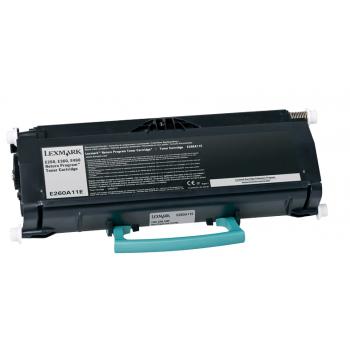 ORIGINAL Lexmark Toner Schwarz E260A11E ~3500 Seiten