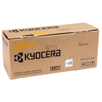 ORIGINAL Kyocera Toner Gelb TK-5345Y 1T02ZLANL0 ~9000 Seiten