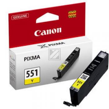 ORIGINAL Canon Tintenpatrone Gelb CLI-551Y 6511B001 7ml
