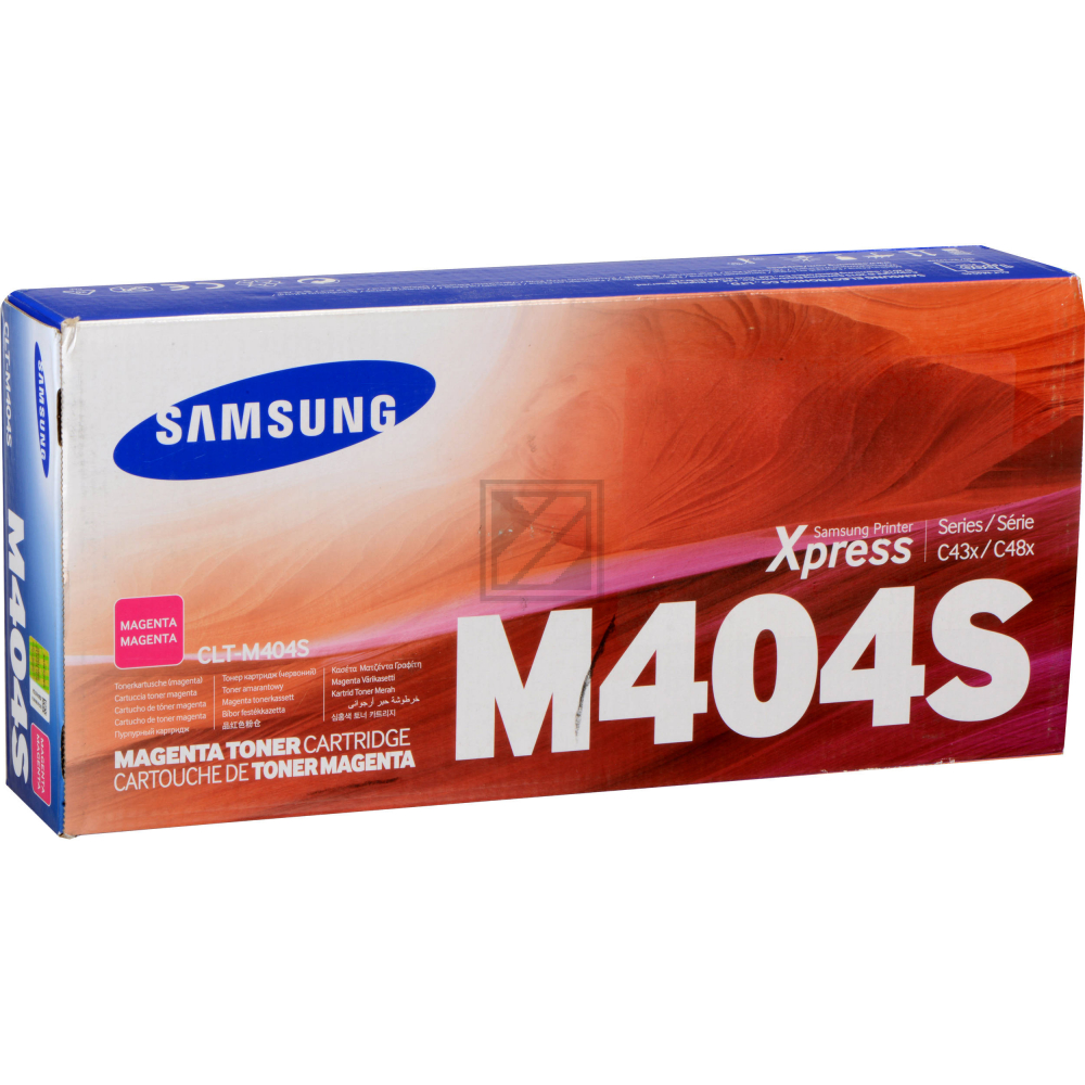 ORIGINAL Samsung Toner Magenta CLT-M404S SU234A ~1000 Seiten