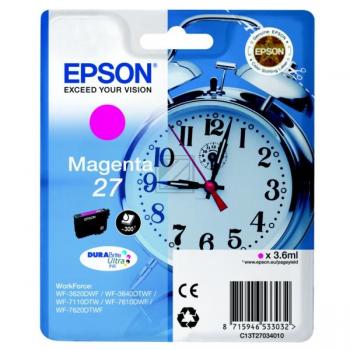 ORIGINAL Epson Tintenpatrone Magenta C13T27034012 T2703 ~300 Seiten 3,6ml