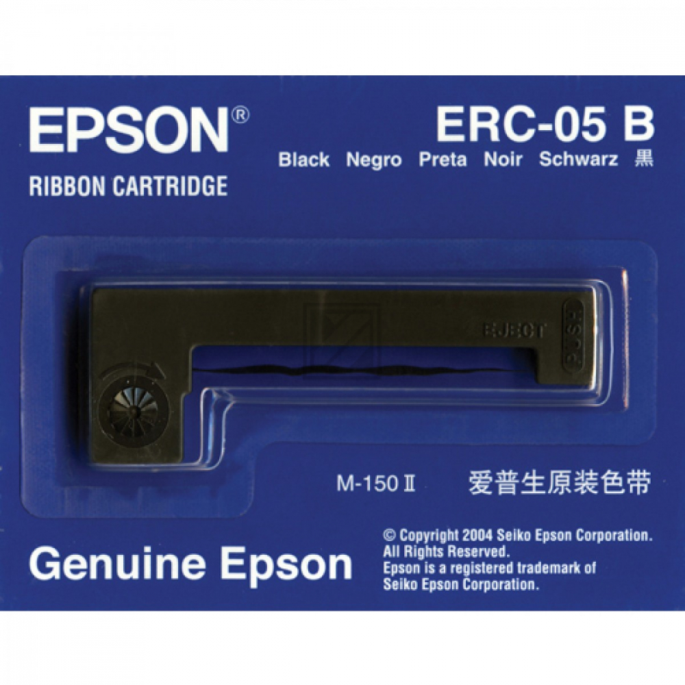 ORIGINAL Epson Farbband Schwarz C43S015352 ERC-05B
