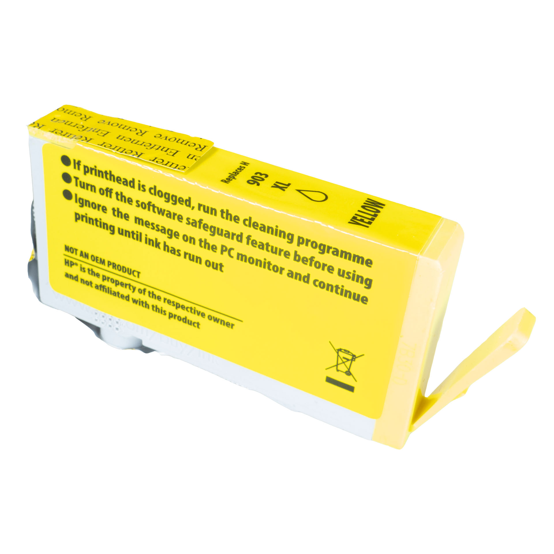 Recycelte Tintenkartuschen HP T6M11AE, 903XL Y YELLOW 12ml