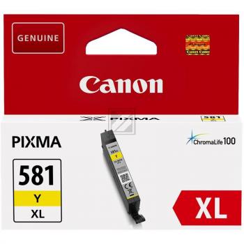 ORIGINAL Canon Tintenpatrone Gelb CLI-581y XL 2051C001 ~514 Seiten 8,3ml