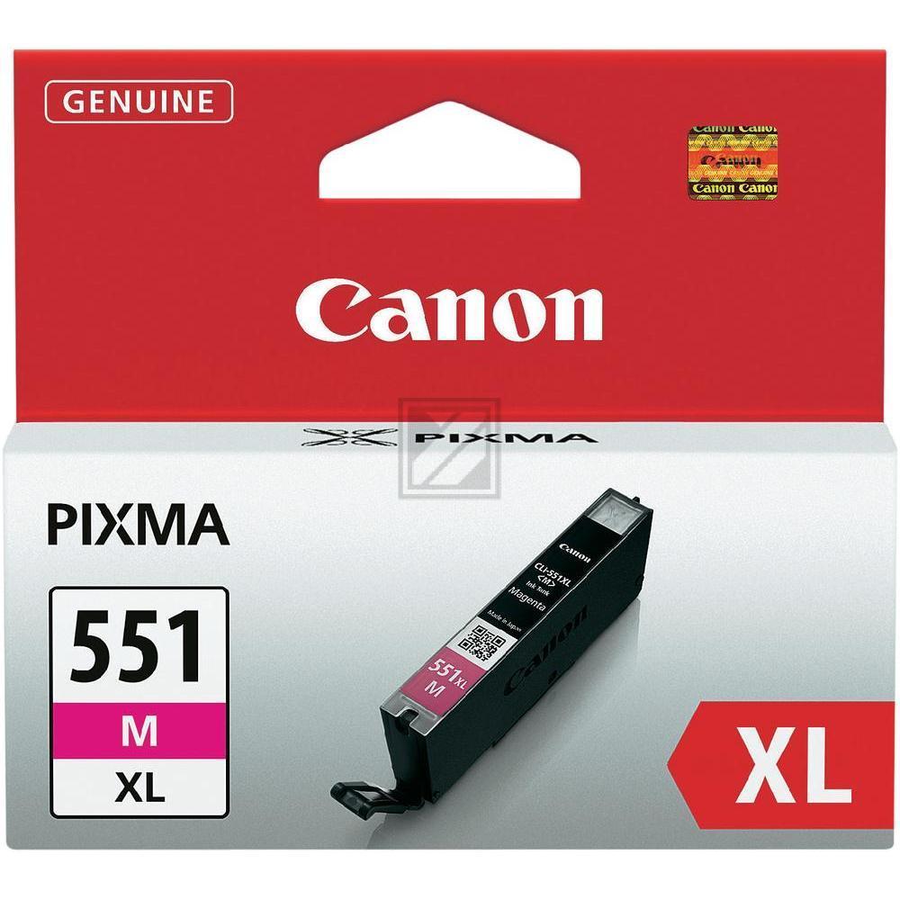 ORIGINAL Canon Tintenpatrone Magenta CLI-551M XL 6445B001 11ml