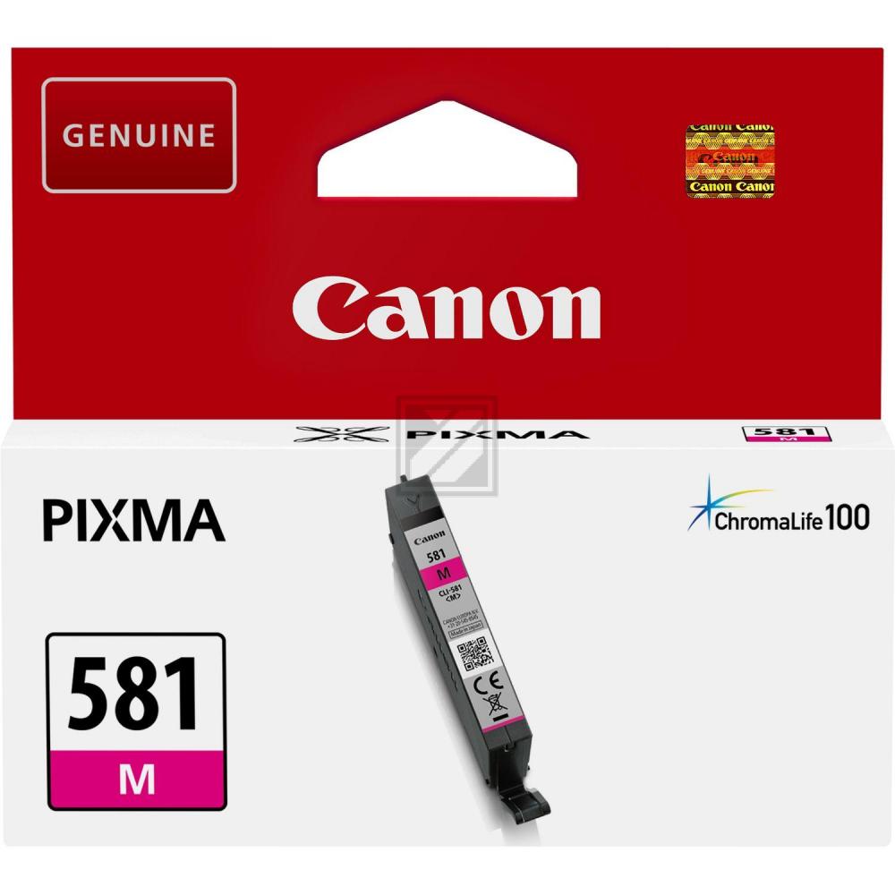ORIGINAL Canon Tintenpatrone Magenta CLI-581m 2104C001 ~237 Seiten 5,6ml