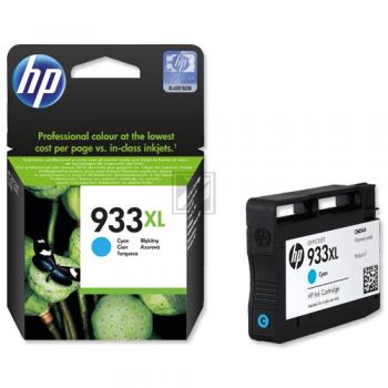 ORIGINAL HP Tintenpatrone Cyan CN054AE 933 XL ~825 Seiten