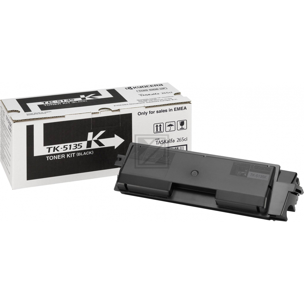 ORIGINAL Kyocera Toner Schwarz TK-5135K 1T02PA0NL0 ~10000 Seiten