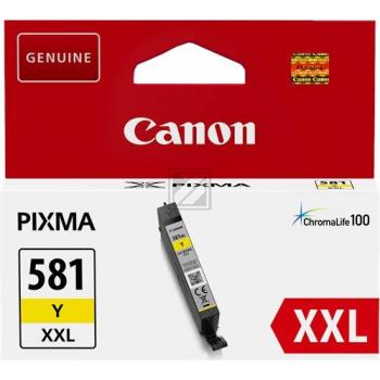 ORIGINAL Canon Tintenpatrone Gelb CLI-581y XXL 1997C001 ~824 Seiten 11,7ml