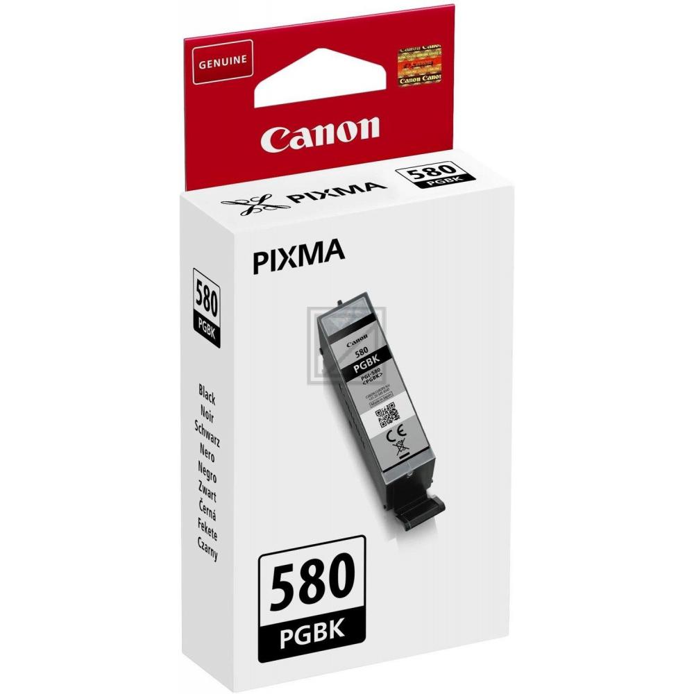 ORIGINAL Canon Tintenpatrone Schwarz PGI-580pgbk 2078C001 ~200 Seiten