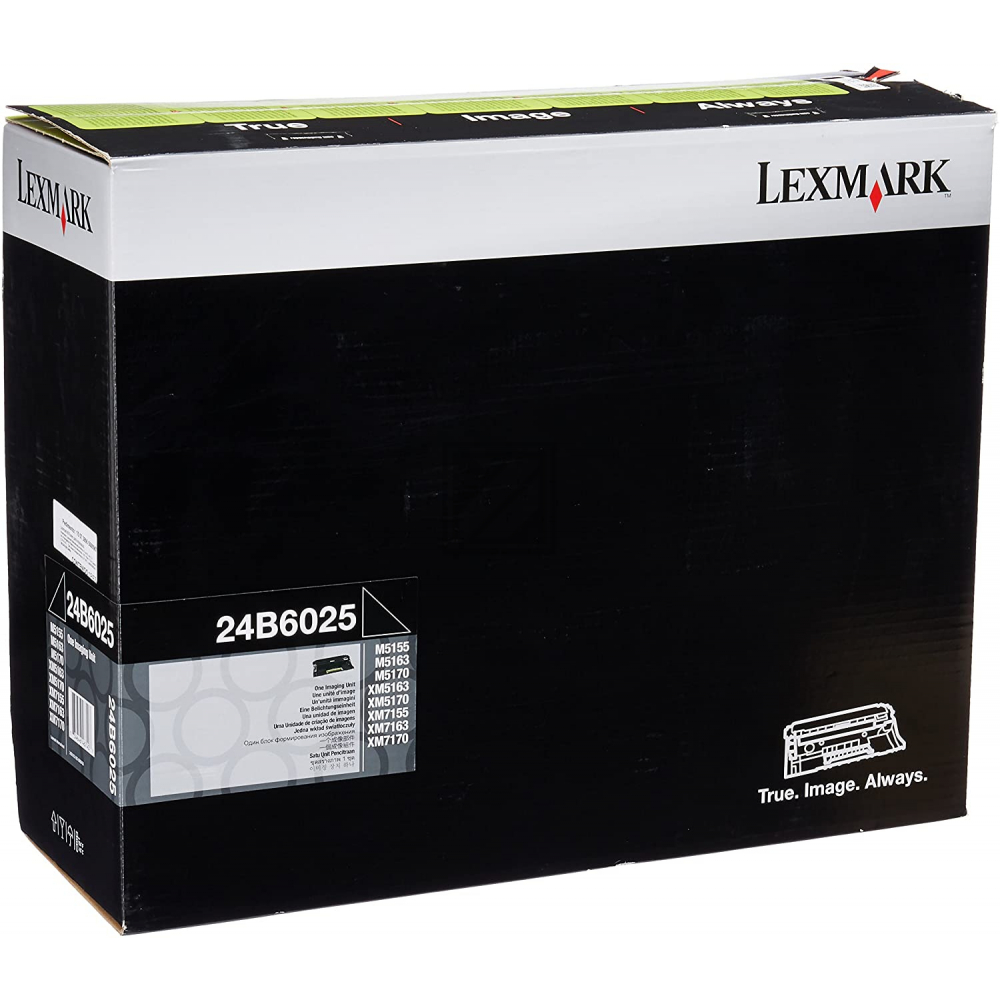 ORIGINAL Lexmark Bildtrommel Schwarz 24B6025 ~100000 Seiten