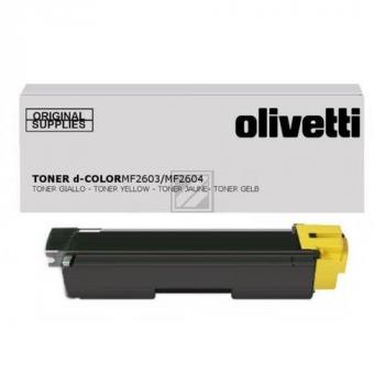 ORIGINAL Olivetti Toner Gelb B0949 MF2603/MF2604 ~5000 Seiten