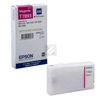 ORIGINAL Epson Tintenpatrone Magenta C13T789340 T7893 ~4000 Seiten 34,2ml XXL
