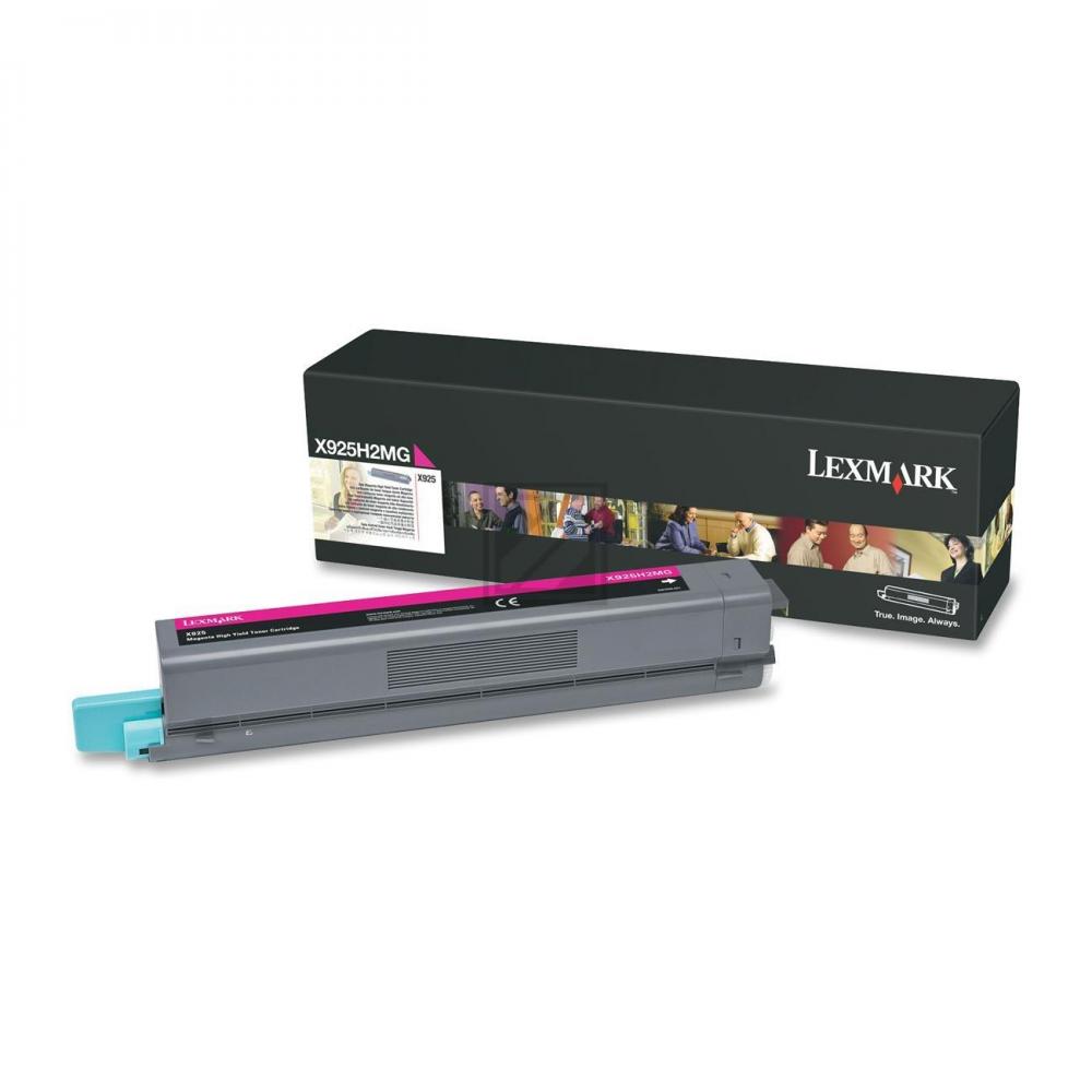 ORIGINAL Lexmark Toner Magenta X925H2MG X925 ~7500 Seiten Reguläre-Druckkassette