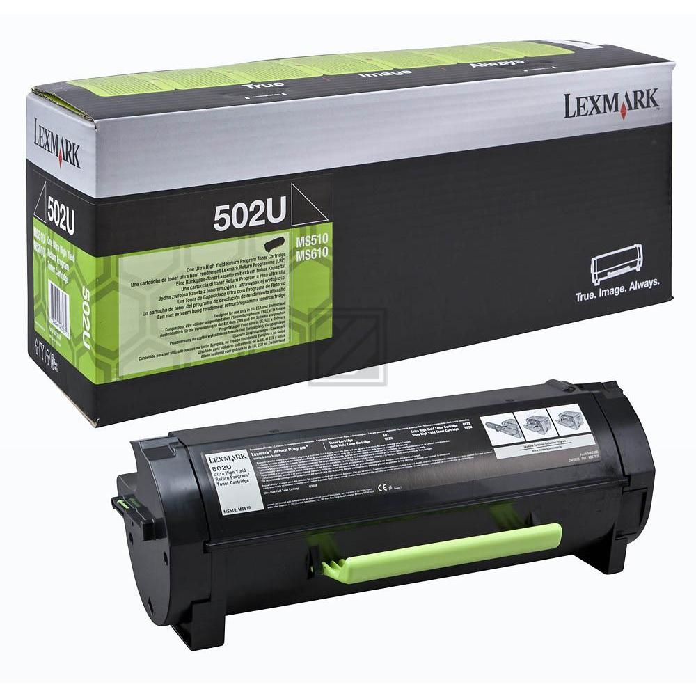 ORIGINAL Lexmark Toner Schwarz 50F2U0E ~20000 Seiten Corporate Toner