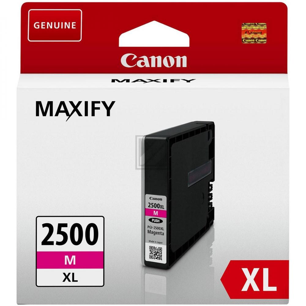 ORIGINAL Canon Tintenpatrone Magenta PGI-2500m XL 9266B001 ~1295 Seiten 19,3ml