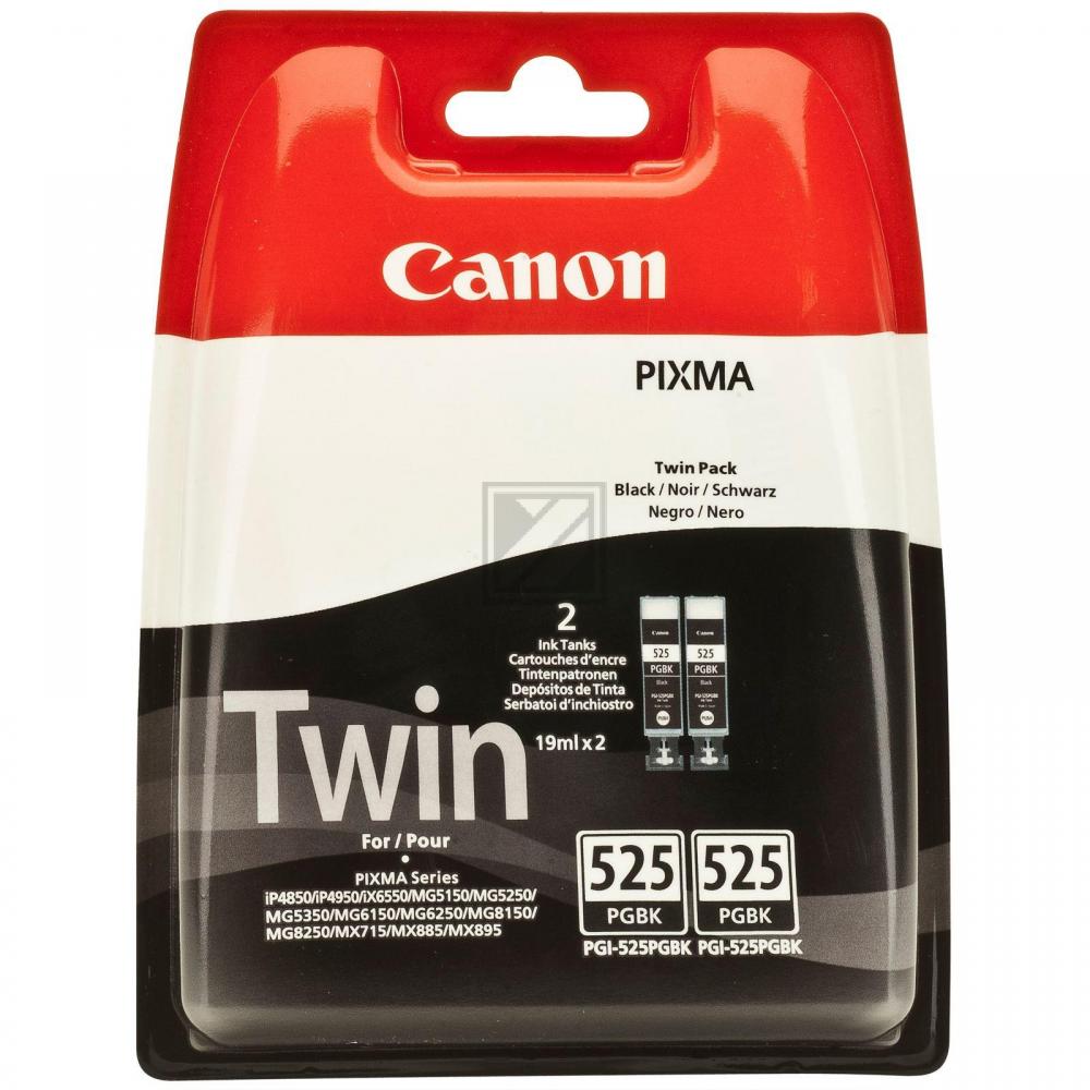 ORIGINAL Canon Multipack Schwarz PGI-525 TwinPack 4529B006 Twin Pack: 2 x 19ml