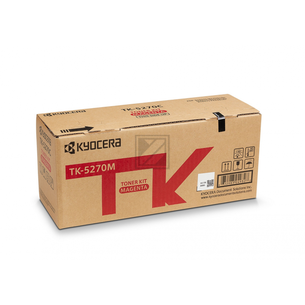 ORIGINAL Kyocera Toner Magenta TK-5270M 1T02TVBNL0 ~6000 Seiten