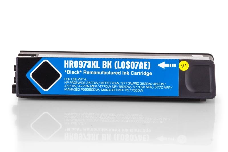 Recycelte Tintenkartuschen HP L0S07AE, No.973XL  BLACK 185ml