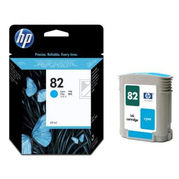 ORIGINAL HP Tintenpatrone Cyan C4911A 82 69ml