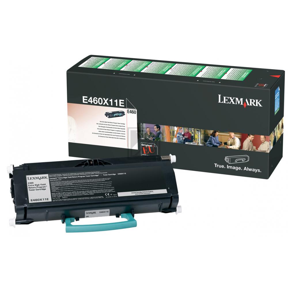 ORIGINAL Lexmark Toner Schwarz E460X11E ~15000 Seiten