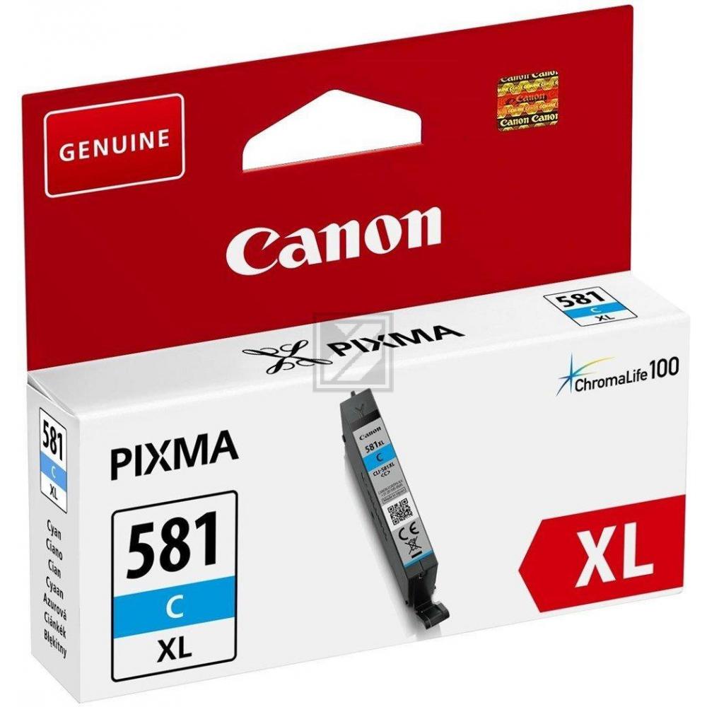 ORIGINAL Canon Tintenpatrone Cyan CLI-581c XL 2049C001 ~515 Seiten 8,3ml