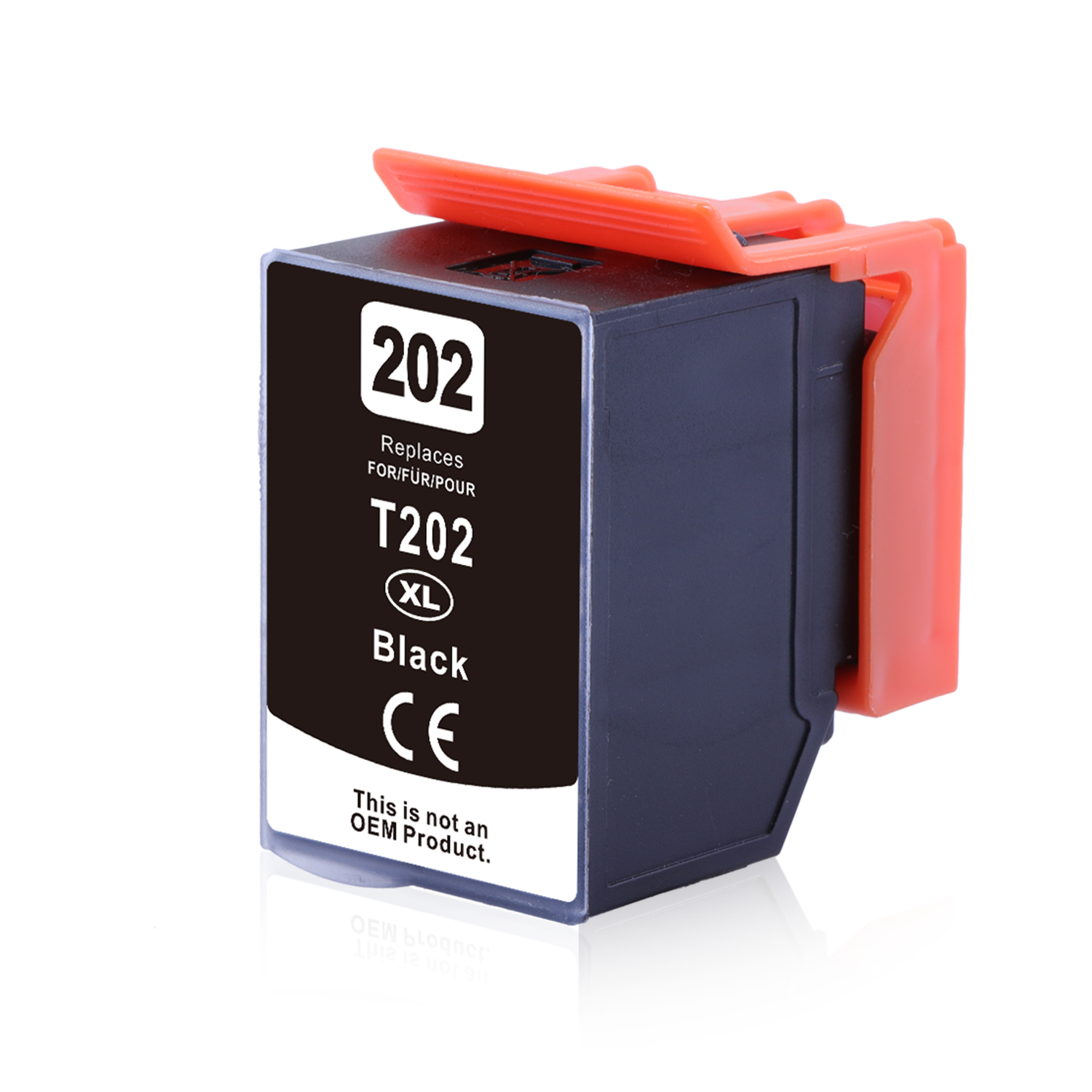 EuroCartridge kompatibel Tintenpatrone Schwarz EuroT02G1 202XL ~550 Seiten kompatibel  : DIE Alternative, Top Qualität, volle Funktionsfähigkeit - kompatibel mit Epson 202XL (C13T02G14010)