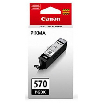 ORIGINAL Canon Tintenpatrone Schwarz PGI-570pgbk 0372C001 15,4ml
