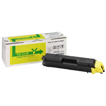 ORIGINAL Kyocera Toner Gelb TK-5135Y 1T02PAANL0 ~5000 Seiten