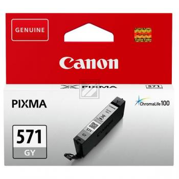 ORIGINAL Canon Tintenpatrone Grau CLI-571gy 0389C001 6,5ml