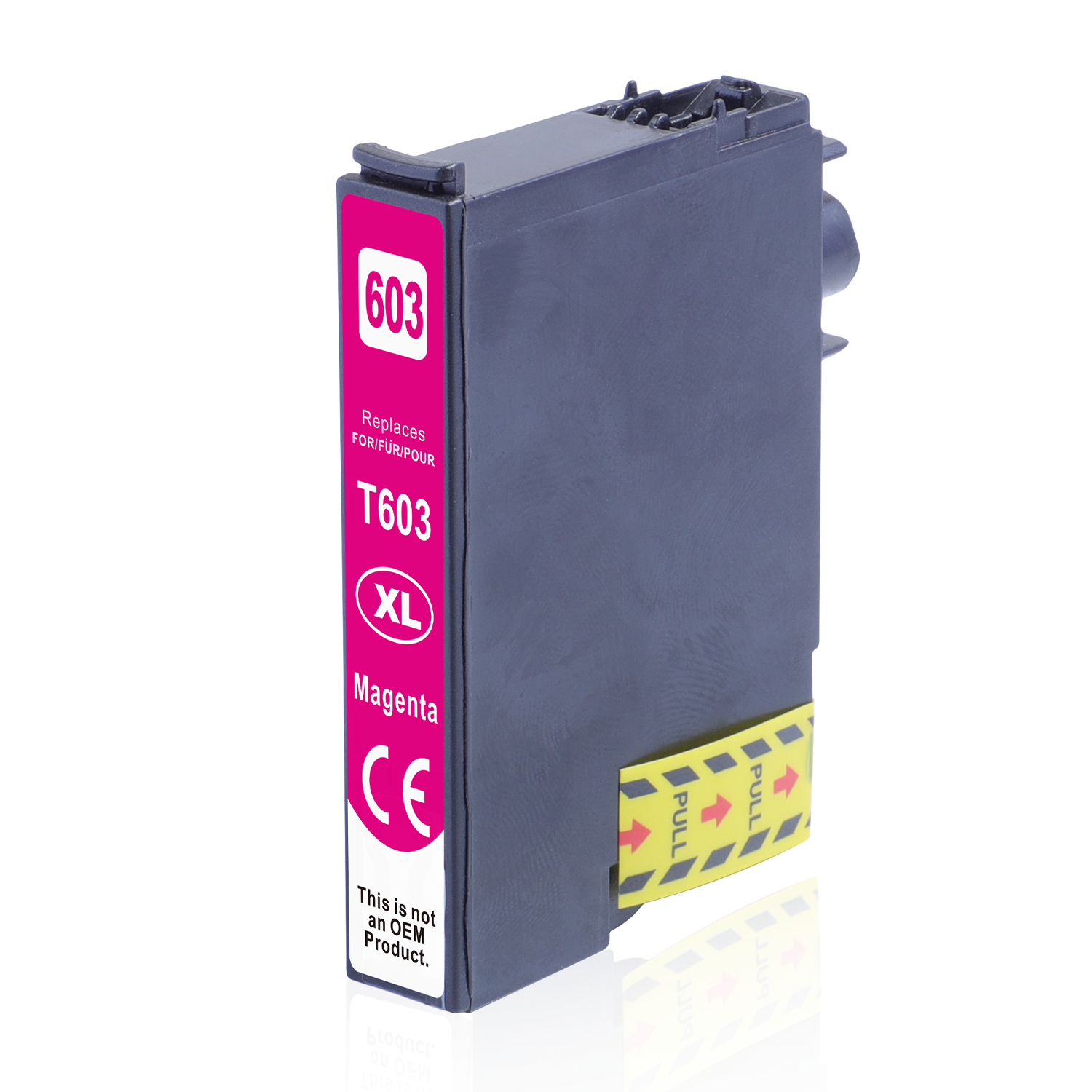 EuroCartridge kompatibel Tintenpatrone Magenta EuroT03A3 603XL ~350 Seiten kompatibel  : DIE Alternative, Top Qualität, volle Funktionsfähigkeit - kompatibel mit Epson 603XL (C13T03A34010)