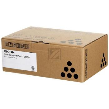 ORIGINAL Ricoh Toner Schwarz 841887 MP401BK ~11900 Seiten