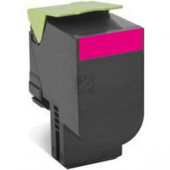 ORIGINAL Lexmark Toner Magenta 702M 70C20M0 ~1000 Seiten Rückgabe-Druckkassette