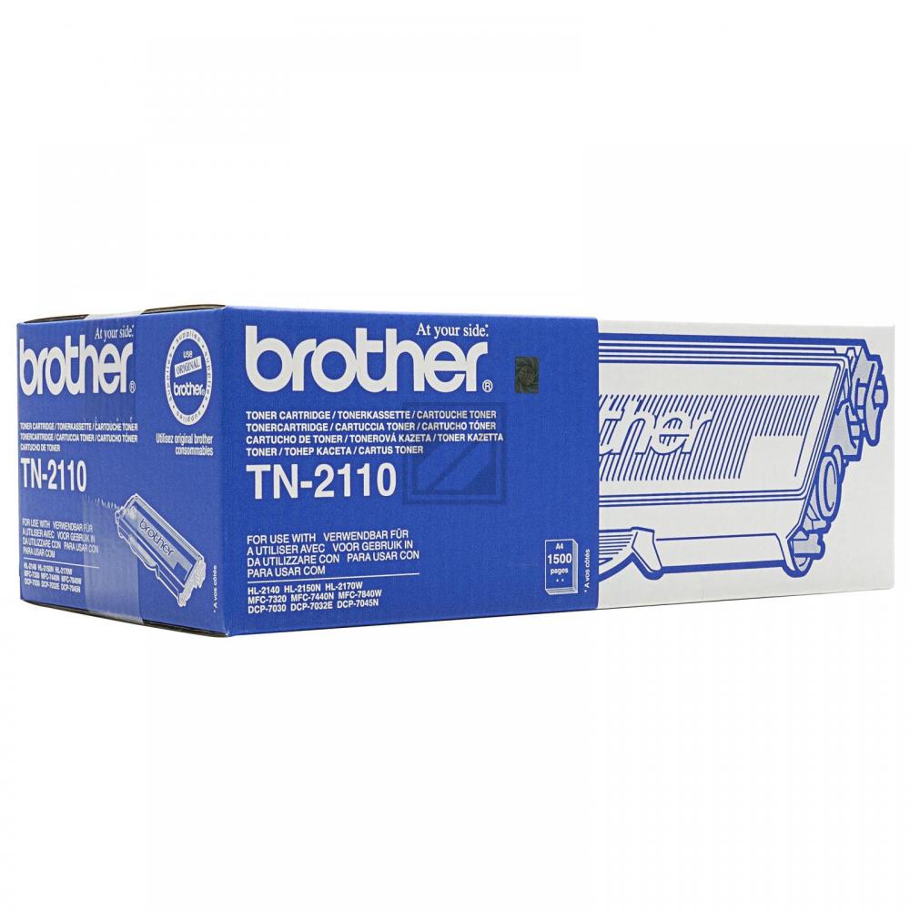 ORIGINAL Brother Toner Schwarz TN-2110 ~1500 Seiten