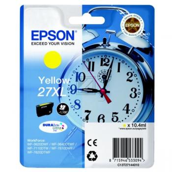 ORIGINAL Epson Tintenpatrone Gelb C13T27144012 T2714 ~1100 Seiten 10,4ml C13T27144010