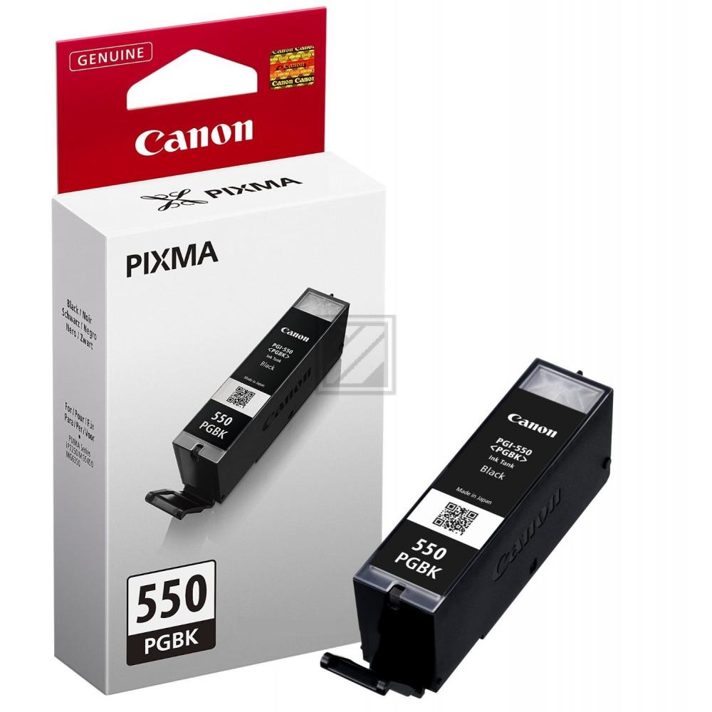 ORIGINAL Canon Tintenpatrone Schwarz PGI-550pgbk 6496B001 ~300 Seiten 15ml