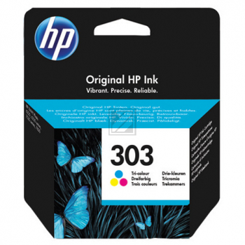 ORIGINAL HP Tintenpatrone mehrere Farben T6N01AE 303 ~165 Seiten
